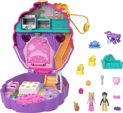 Mattel Παιχνίδι Μινιατούρα Polly Pocket Something Sweet Cupcake για 4+ Ετών