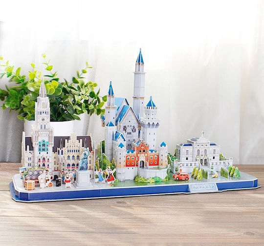 3D City Line Bayern Puzzle 3D 178 Teile