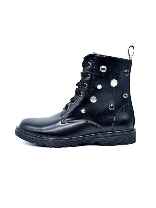 Asso Kids Boots with Lace Black