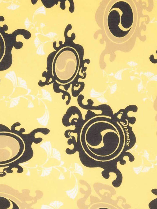 Ανδρικό Φουλάρι Yellow/Black
