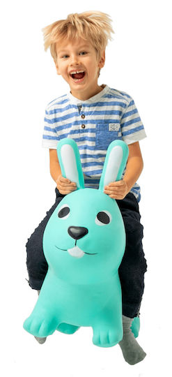 Gerardo’s Toys Hop Hop Bunny for 1+ Years Turquoise 18cm.