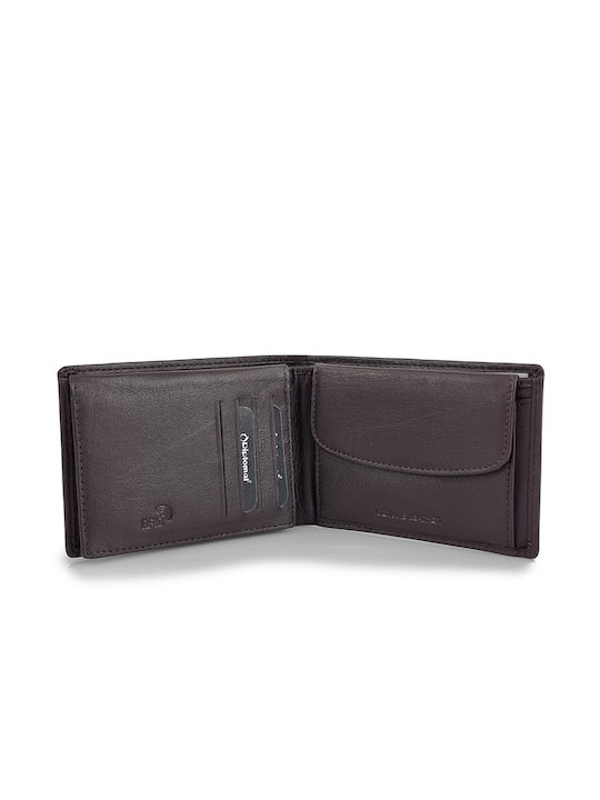 Diplomat Men's Leather Wallet Brown