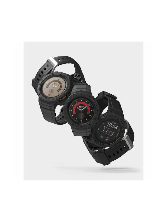 Ringke Fusion-X Guard Πλαστική Θήκη σε Μαύρο χρώμα για το Galaxy Watch5 Pro
