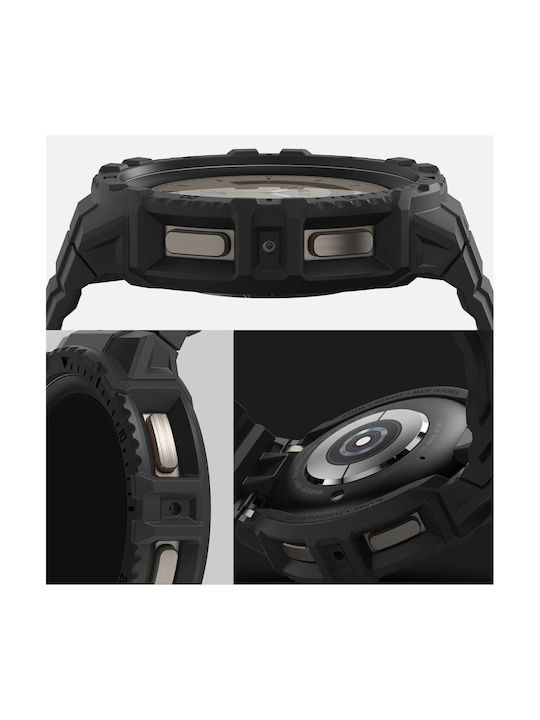 Ringke Fusion-X Guard Πλαστική Θήκη σε Μαύρο χρώμα για το Galaxy Watch5 Pro