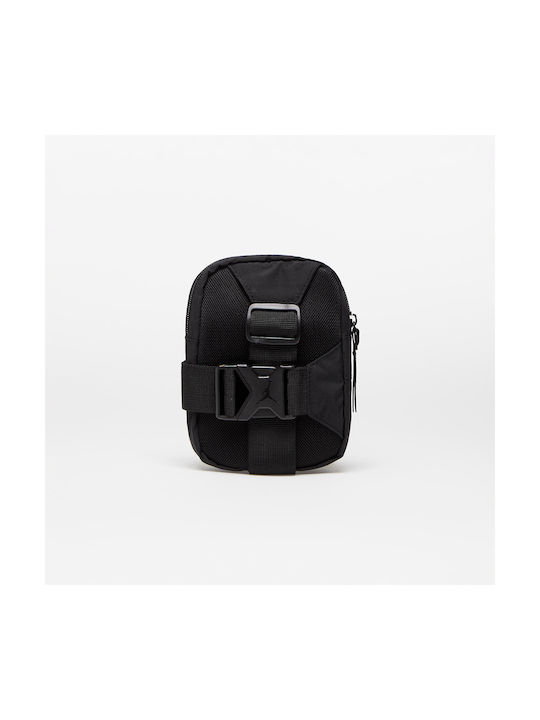 Jordan Shoulder / Crossbody Bag Airborne with Zipper, Internal Compartments & Adjustable Strap Black