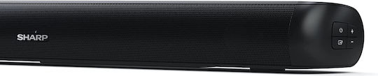 Sharp HT-SB107 Soundbar 2 Bluetooth und HDMI 90W mit Fernbedienung Schwarz