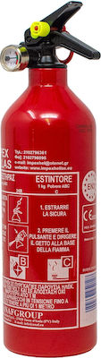 Impex Car Fire Extinguisher Dry Powder ABC 1kg