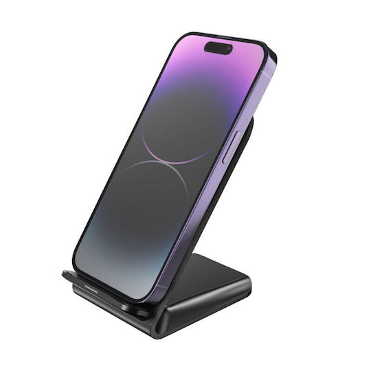 Tech-Protect Ασύρματος Φορτιστής (Qi Pad) και Καλώδιο USB-C 15W Μαύρος (QI15W-S2)