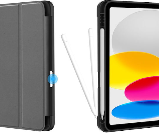 Tech-Protect Sc Pen Flip Cover in English US Blacη (iPad 2022 10.9'' / iPad 2025 11") TPSCPIPAD109B