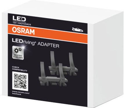 Osram Car Bulb Adapters LED H7 for Opel Corsa 2pcs