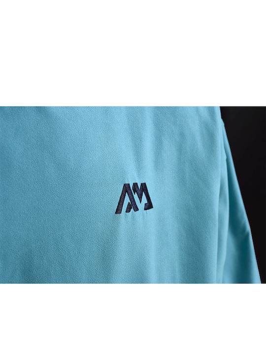 Aqua Marina Microfiber Beach Poncho Blue