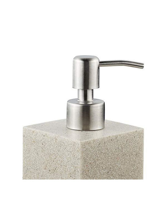Relaxdays Dispenser Kitchen Ceramic Beige 300ml