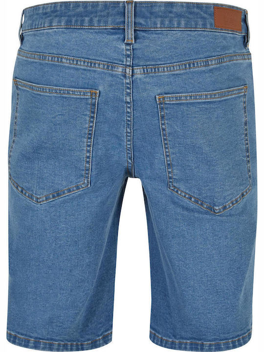 Ανδρική Βερμούδα Τζιν Light Blue Washed