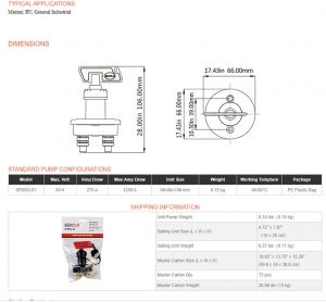 Seaflo Boat Battery Selector Battery Switch