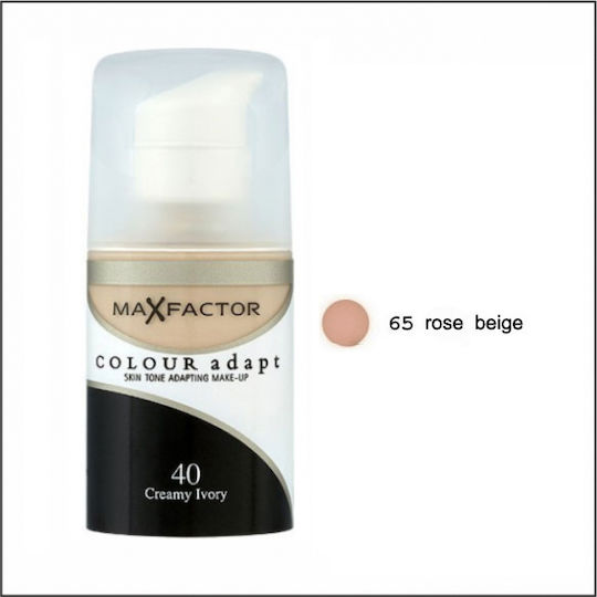 Max Factor Colour Adapt Liquid Foundation 65 Rose Beige 34ml