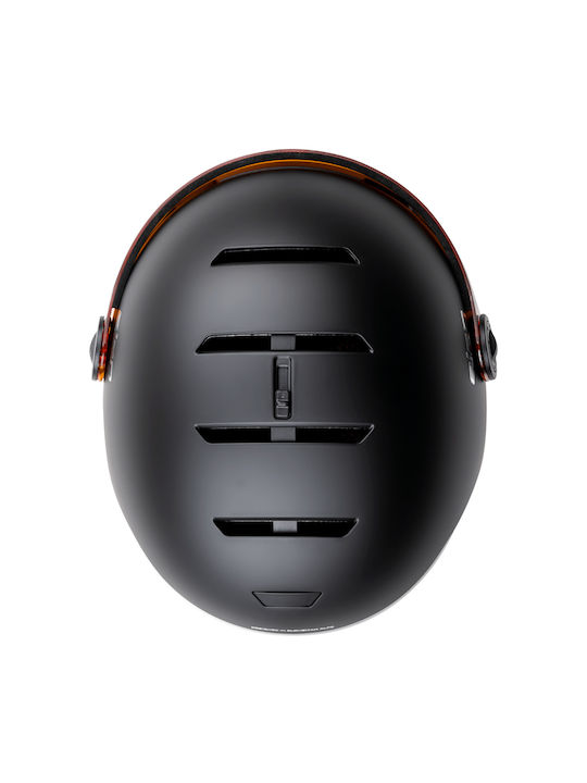 Elan Eon Pro Visor Herren Ski & Snowboard Helm in Schwarz Farbe Elan Eon Pro Visor Herren Ski & Snowboard Helm in Schwarz Farbe