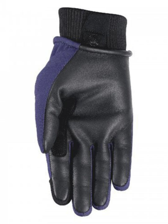 Nordcode Smart Winter Men's Motorcycle Gloves Waterproof Blue