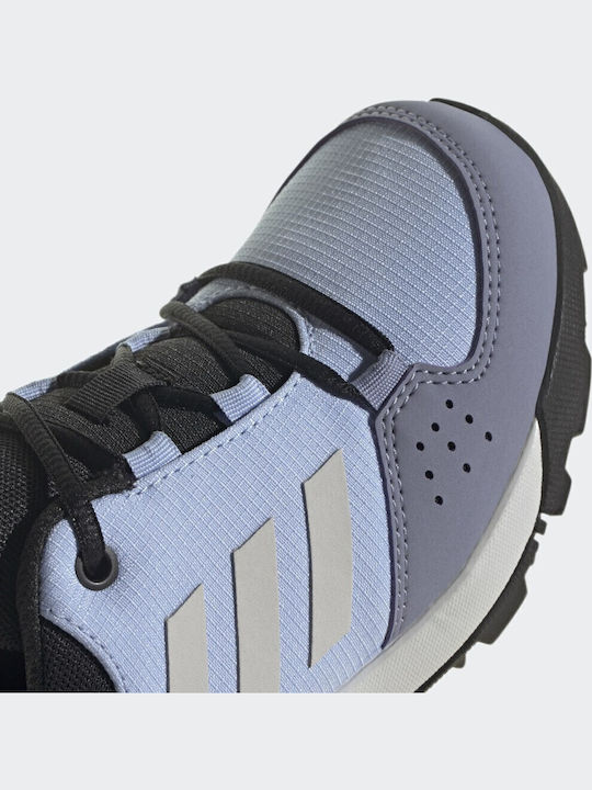 Kids Hiking Shoes Terrex Hyperhiker Blue Dawn / Grey One / Solar Gold