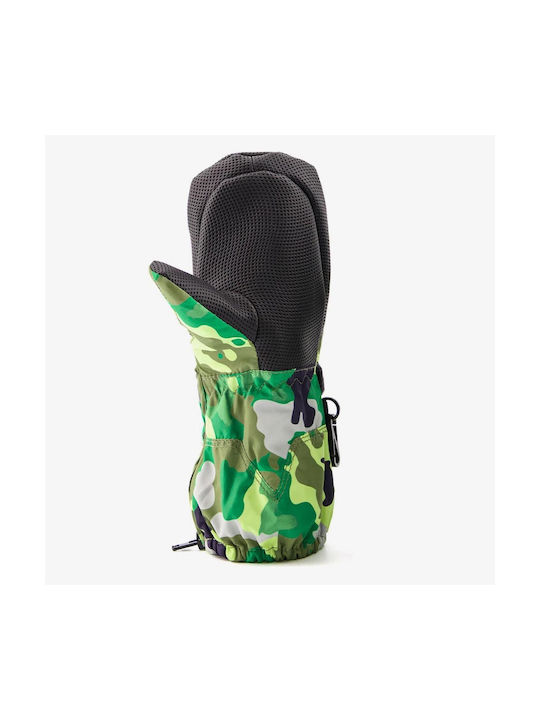 Sinner Timber Mitten Unisex Mittens Παιδικά Γάντια Σκι & Snowboard Πράσινα