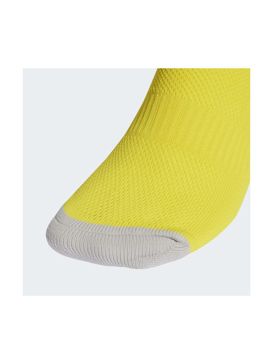 Adidas Milano 23 Ποδοσφαιρικές Κάλτσες Κίτρινες 1 Ζεύγος