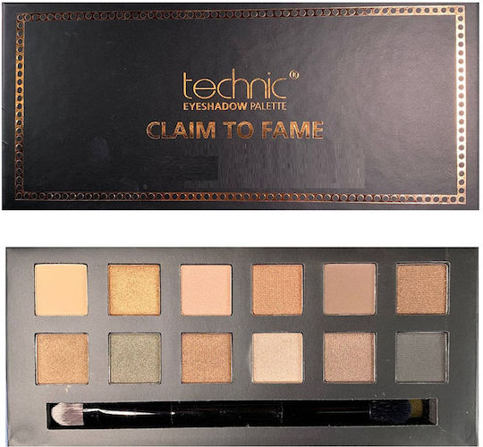 Technic Claim to Fame Eye Shadow Palette in Solid Form 12gr