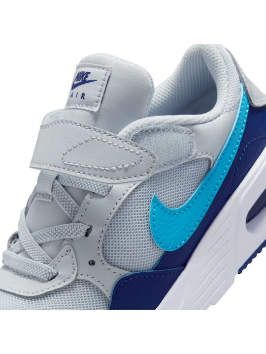 Air Max SC Kids Sneakers with Scratch Royal Blue / White / Grey