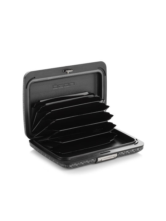 Smart Case V2 Ανδρικό Πορτοφόλι Καρτών με RFID Ανθρακί