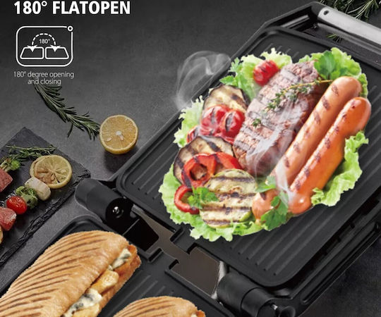 Raf R-2682 Sandwichmaker für for 4 Sandwiches Sandwiches 1800W Inox