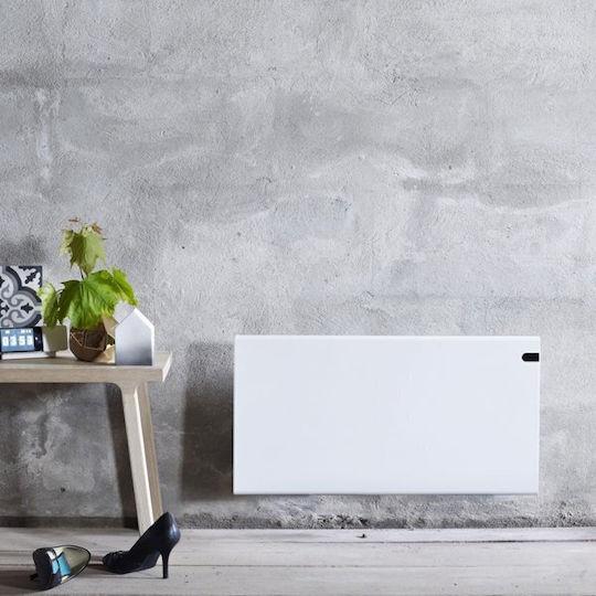 Adax Neo NP12 KDT Wall Convector Heater 1200W with Electronic Thermostat 93.4x37cm White