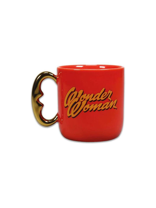 Half Moon Bay Wonder Woman - Believe In Ceramic Cup Red 450ml