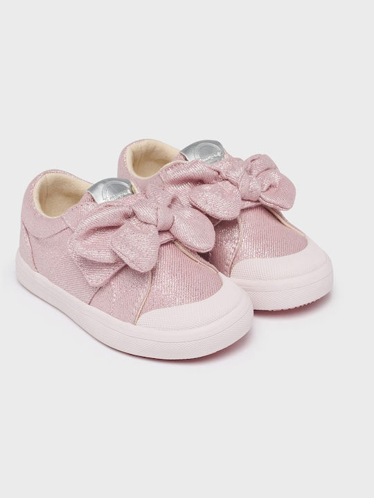 Mayoral Kids Sneakers with Scratch Pink