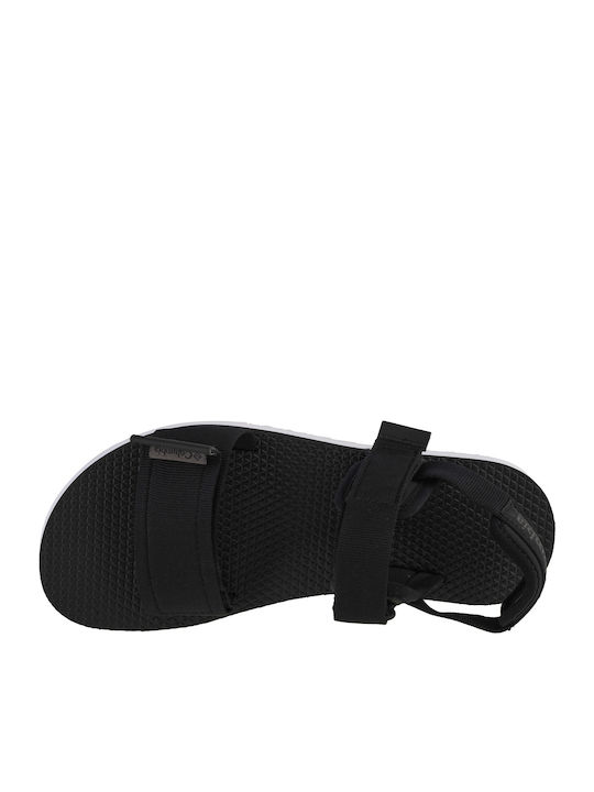 Via Flache Sandalen für Damen in Schwarz Farbe