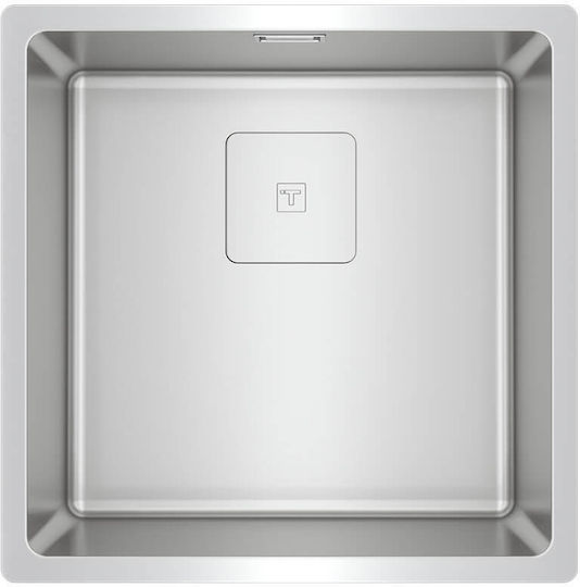 Teka FlexLinea RS15 40.40 115000014 Unterbau Spüle Inox Satiniert B44xT44cm Silber