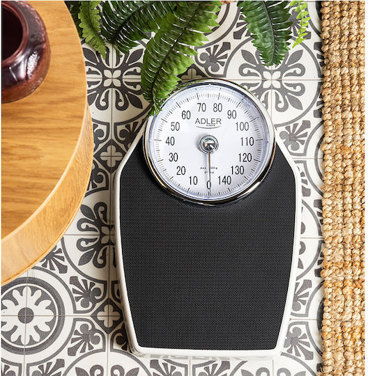 Adler Mechanical Bathroom Scale Black AD 8177