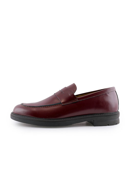 Fentini Herren Mokassins Light Bordeaux