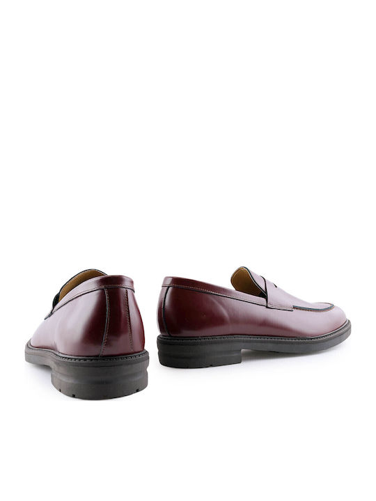 Men's Loafers Light Bordeaux