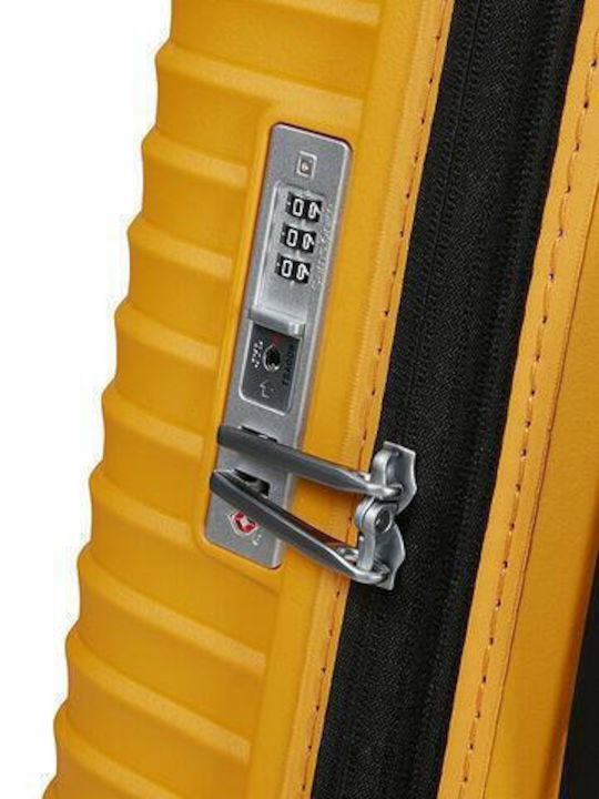 Samsonite Upscape Große Hartkoffer Gelbe mit 4 Rädern Höhe 84cm
