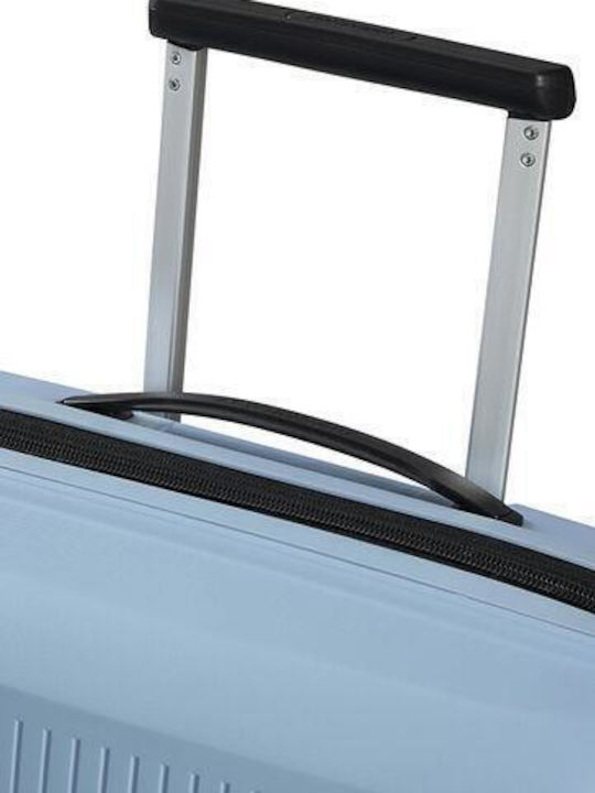 American Tourister Aerostep Βαλίτσα Ταξιδίου Καμπίνας Σκληρή Γκρι με 4 Ρόδες Ύψους 55εκ.
