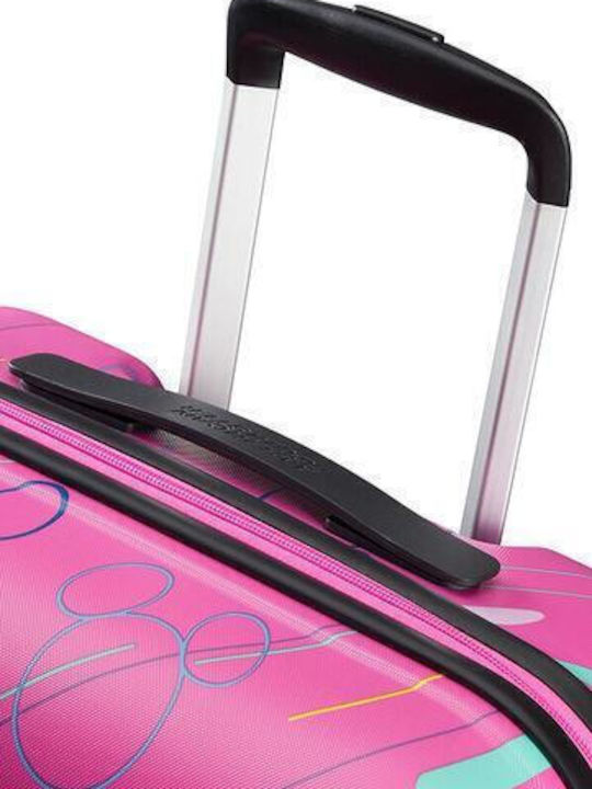 American Tourister Minnie Future Pop Παιδική Μεσαία Βαλίτσα Ταξιδίου Σκληρή Πολύχρωμη με 4 Ρόδες Ύψους 67εκ.