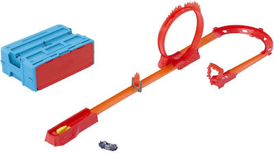 Hot Wheels Fire-themed Track Building Rennstrecke