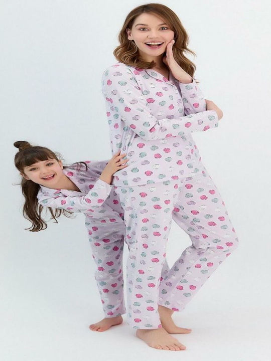 Roly Poly Winter Women's Pyjama Set Lilac