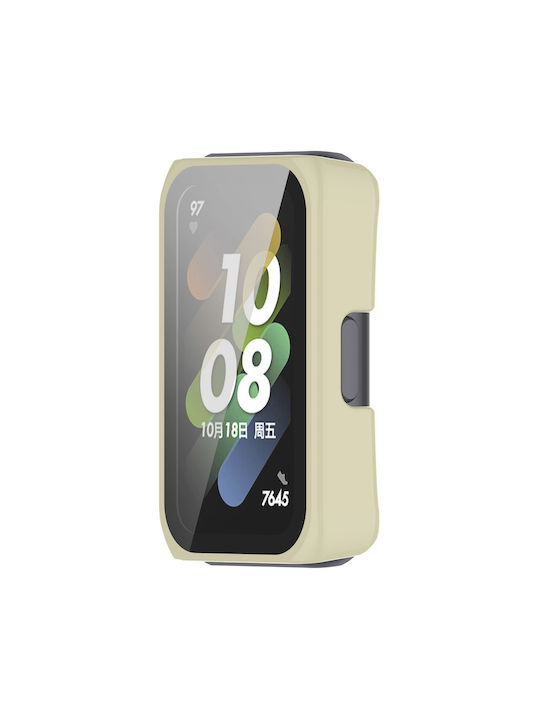 Sonique Plastikhülle mit Glas Beige für / Band 7