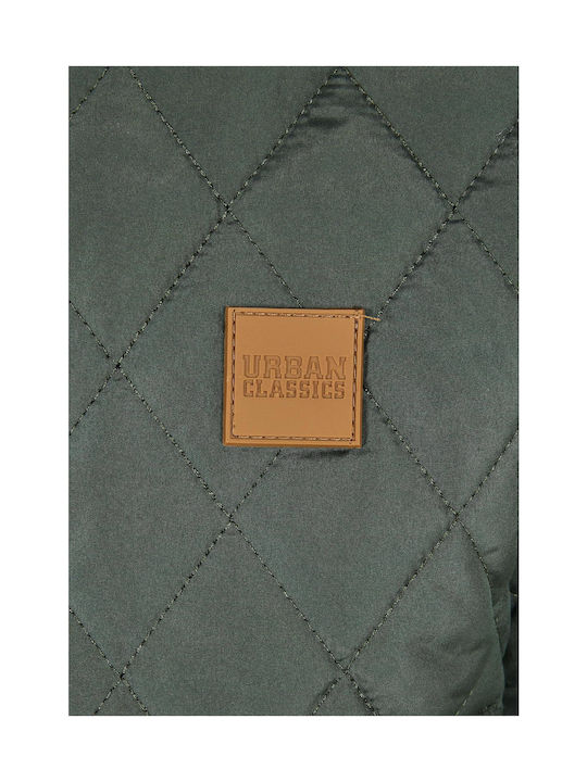 Kids Quilted Jacket short Khaki