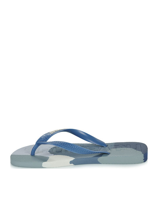 Logomania Colors II Men's Flip Flops Blue