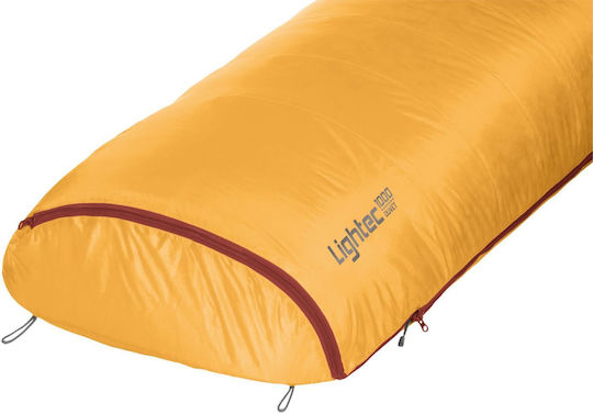 Ferrino Sleeping Bag Μονό 2 Εποχών Lightec 800 Duvet Down Gold
