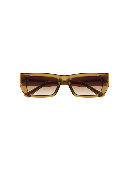 A.Kjaerbede Fame Unisex Sunglasses with Plastic Frame Smoke Transparent KL2206-007