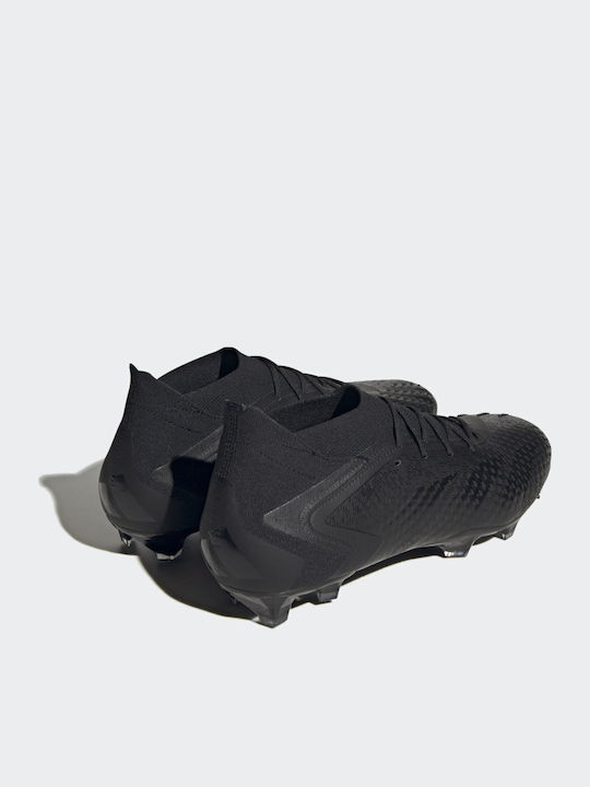 adidas Predator Accuracy.1 Ποδοσφαιρικά Παπούτσια με Τάπες FG Core Black / Cloud White