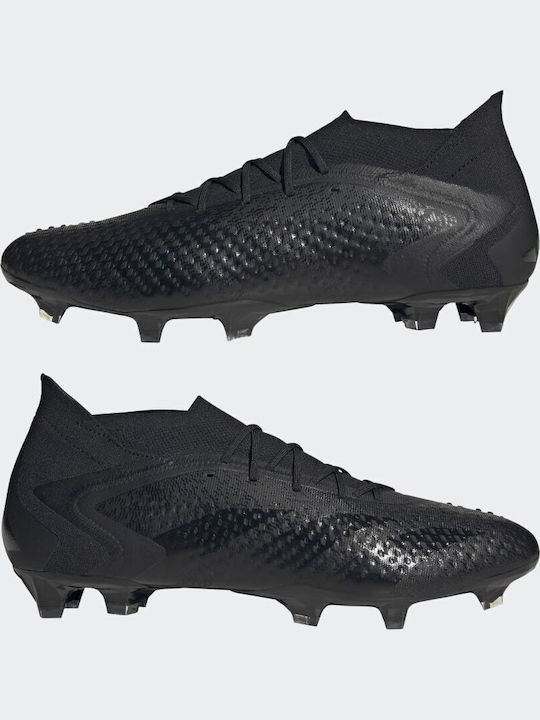 adidas Predator Accuracy.1 Ποδοσφαιρικά Παπούτσια με Τάπες FG Core Black / Cloud White