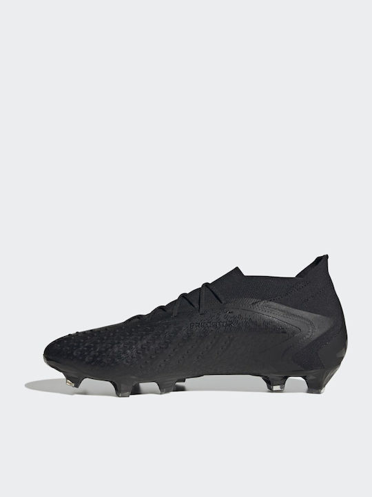 adidas Predator Accuracy.1 Ποδοσφαιρικά Παπούτσια με Τάπες FG Core Black / Cloud White