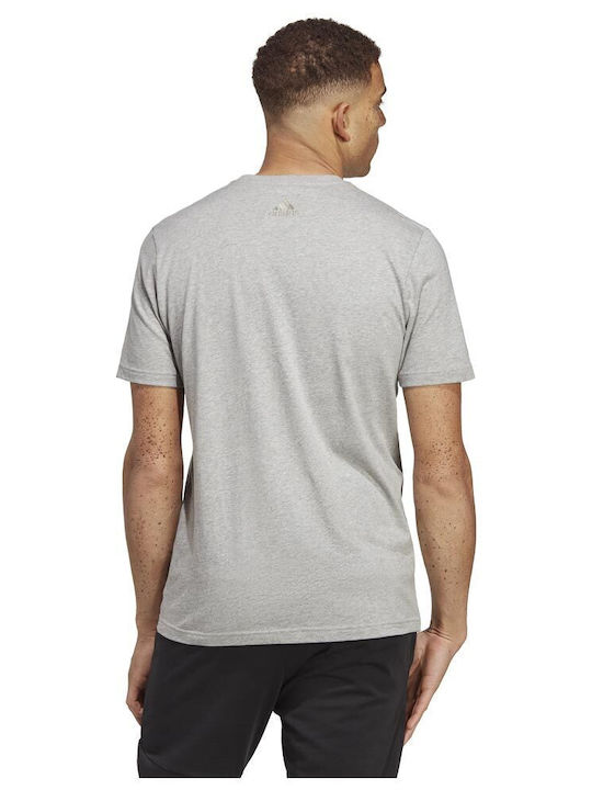 Adidas Herren T-Shirt Kurzarm Gray